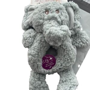 Multipet Aromadog Ring-Body Therapeutic Essential Oil Elephant Plush Dog Toy 9.5
